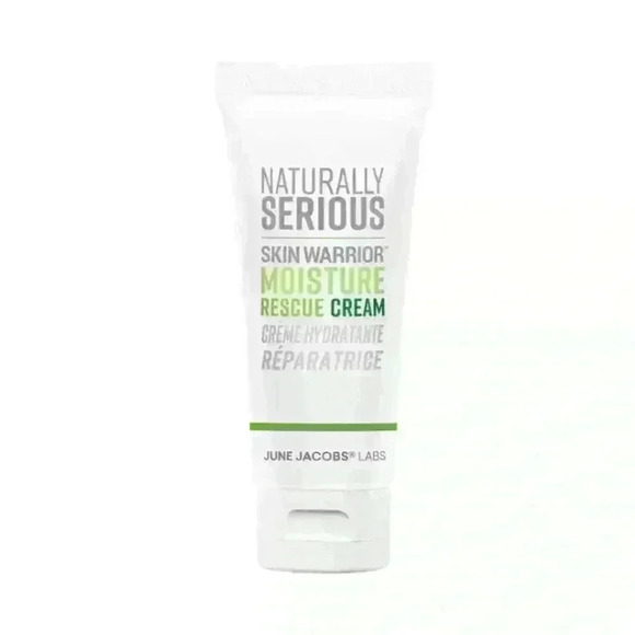NWT Naturally Serious Skin Warrior Moisture Rescue Cream - Picture 1 of 3